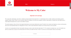 Desktop Screenshot of caloraccountonline.co.uk